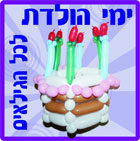 בלונים ליום הולדת