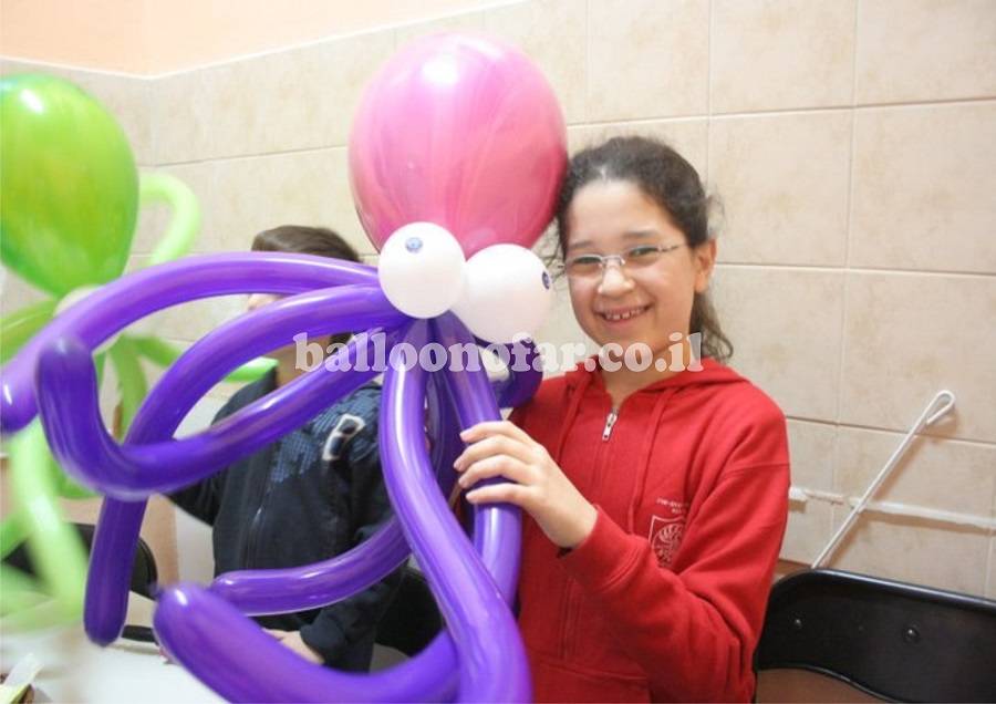 קיפולי בלונים לילדי מושב ינוב לאירוע שבועות