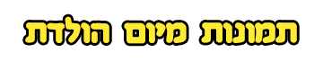 תמונות מיום הולדת